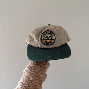 P&Co Genuine Parts Beige and Green Cap